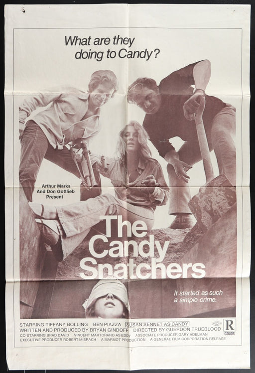 The Candy Snatchers (1973) Original Movie Poster Folded 27x41
