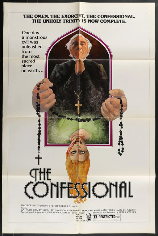The Confessional (1976) Original Movie Poster Folded 27x41
