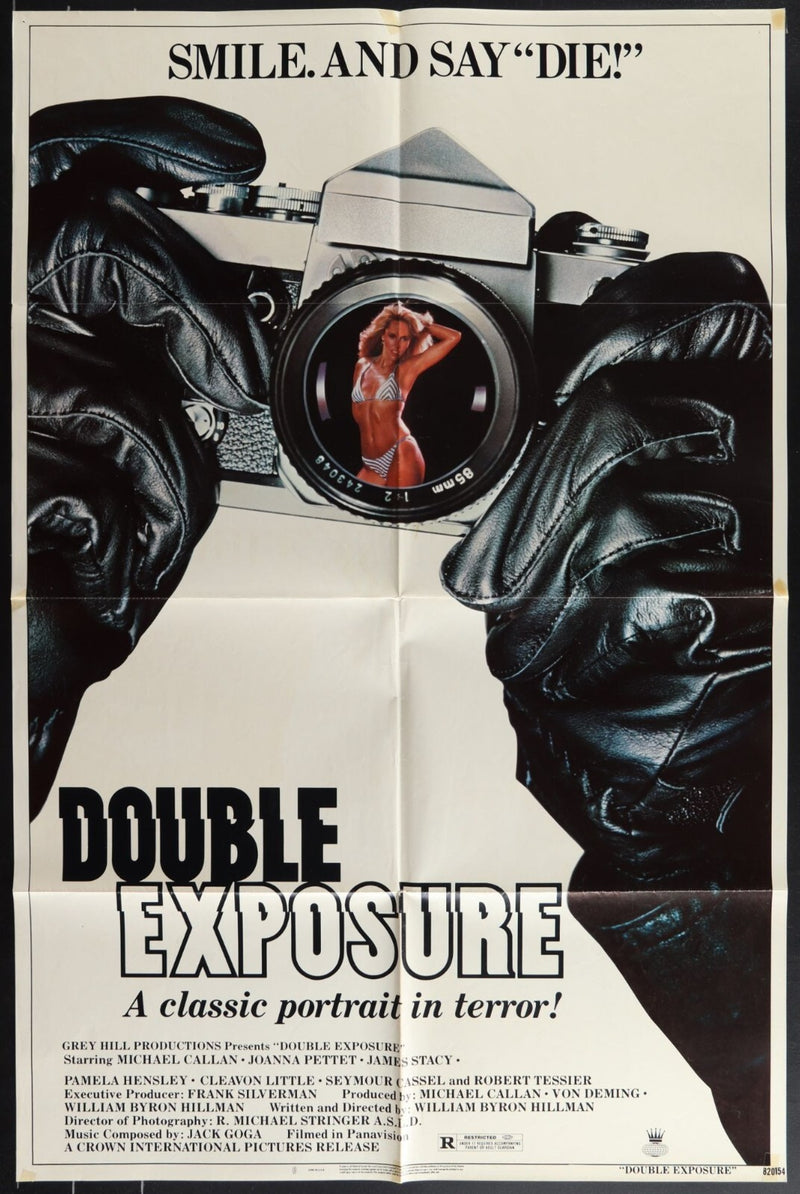 Double Exposure (1982) Original Movie Poster Folded 27x41