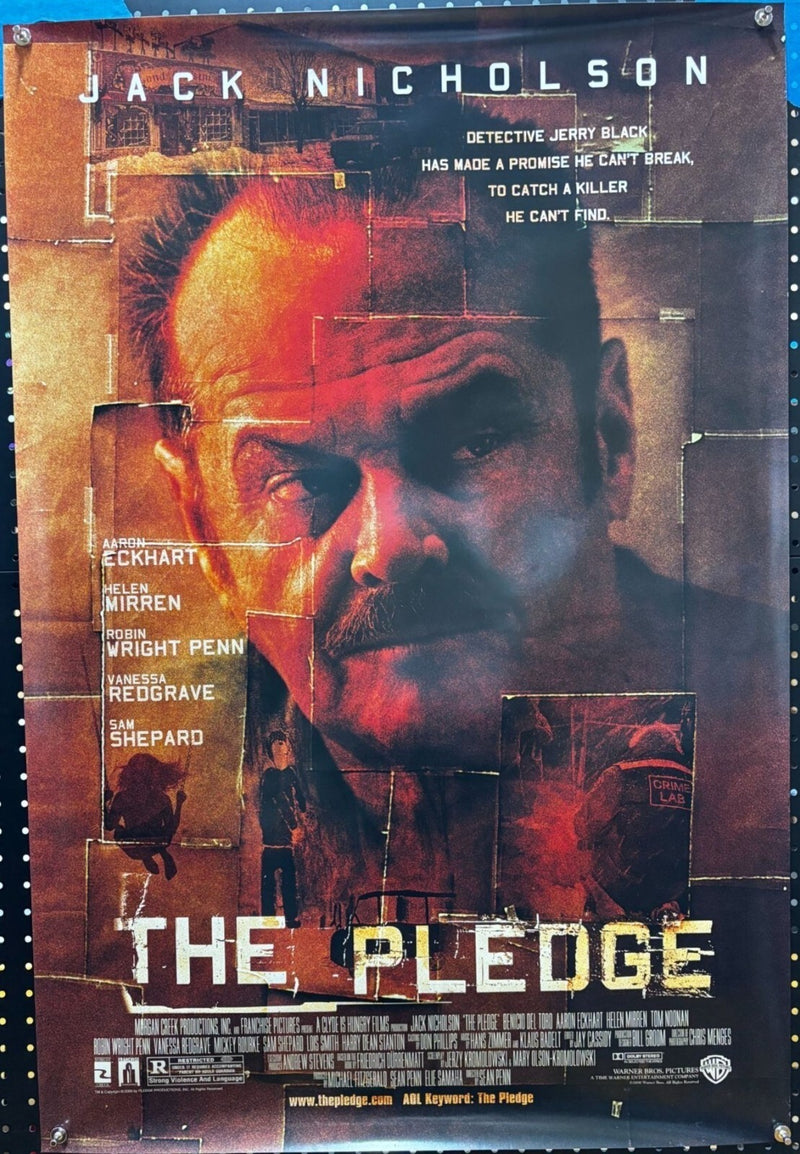 The Pledge (2001) Double-Sided, Original Rolled Poster 27x40