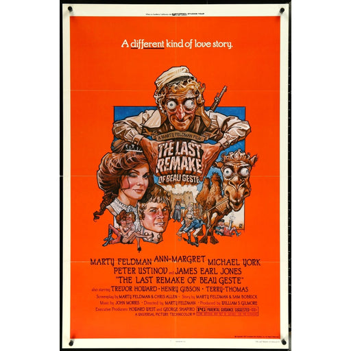 The Last Remake of Beau Geste (1977) Original Folded Movie Poster 27x41 EM4-111