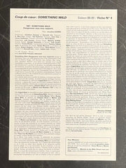 Dangereuse Sous Tous Rapports (1989) CAC Voltaire Original Poster 8.25x11.75