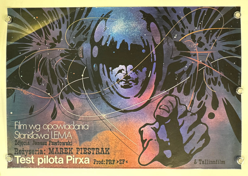 Test Pilot Pirx (1979) Original Polish Movie Poster 26x38