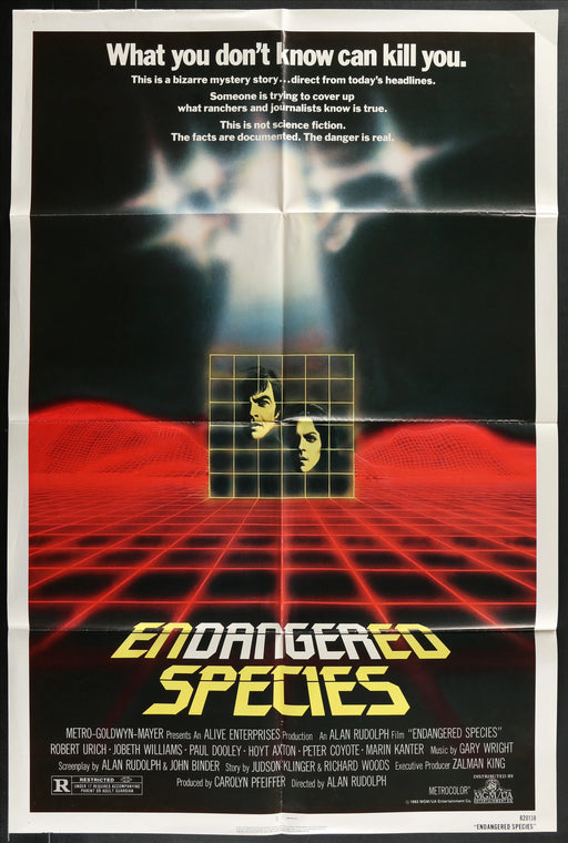 Endangered Species (1982) Original Movie Poster F 27x41