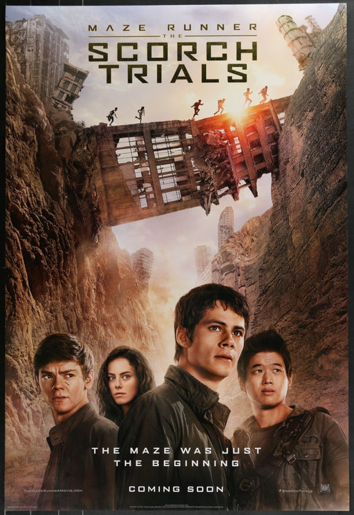 Maze Runner: The Scorch Trials (2015) Original DS Movie Poster Rolled 27x40