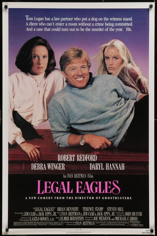 Legal Eagles (1986) Original Movie Poster Rolled 27x41