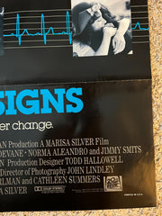 Vital Signs (1990) Orginal Movie Poster One-Sheet 27x40 Folded BP73