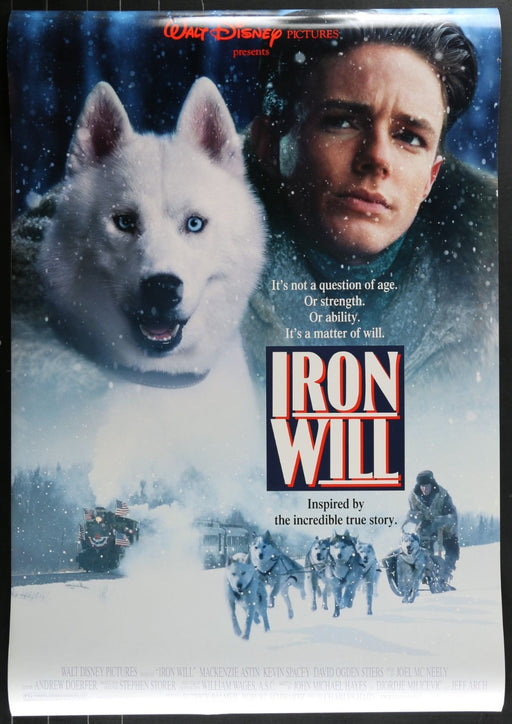 Iron Will (1994) Original Double-sided Movie Poster Rolled 27x40