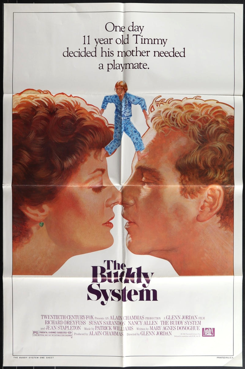 The Buddy System (1984) Original Movie Poster Folded 27x41