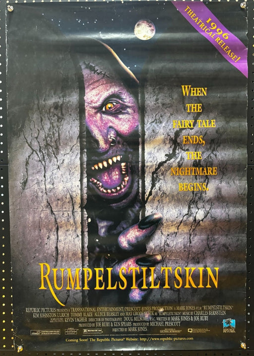 Rumpelstilskin (1996) Original Rolled Poster 27x40