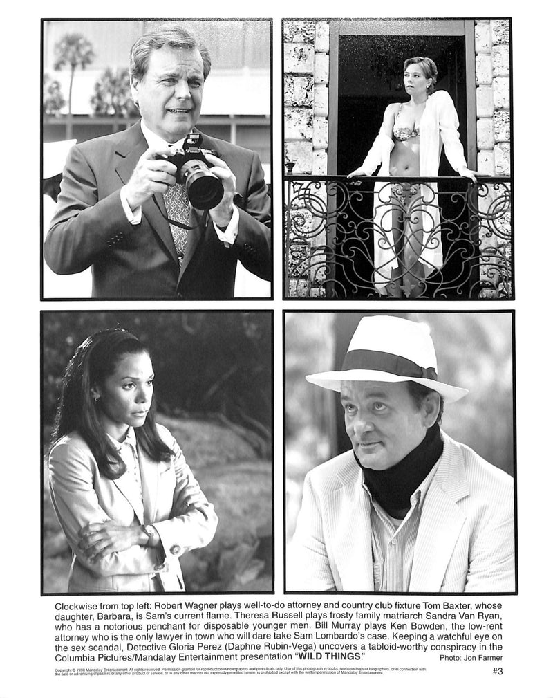 Wild Things (1998) 7 Movie Stills 8x10