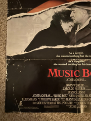 Music Box (1989) Original Movie Poster One-Sheet 27x40 Folded Jessica Lange BP82