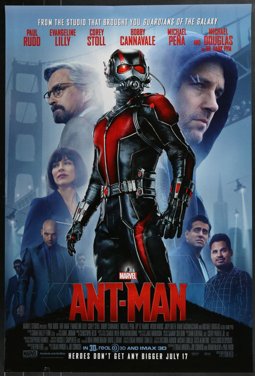 Ant-Man (2015) Original Double-side Movie Poster Rolled 27x40