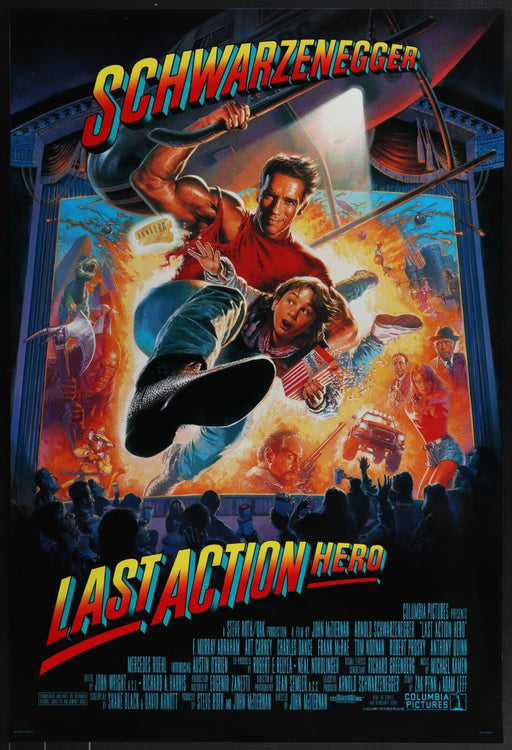 Last Action Hero (1993) Original Movie Poster Rolled 27x40