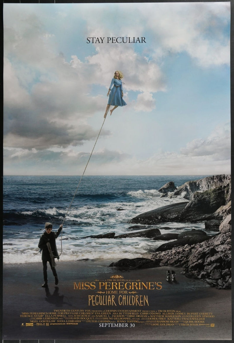 Miss Peregrine's Home for Peculiar Children (2016) Orig.  DS Movie Poster 27x40