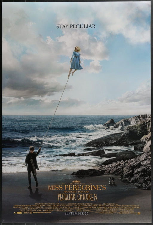 Miss Peregrine's Home for Peculiar Children (2016) Orig.  DS Movie Poster 27x40