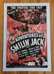 The Adventures of Smilin' Jack (1943) Linenbacked Restored Universal Poster