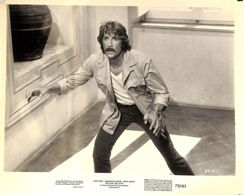 The Dead Are Alive (1972) Movie Still Full Set 8x10
