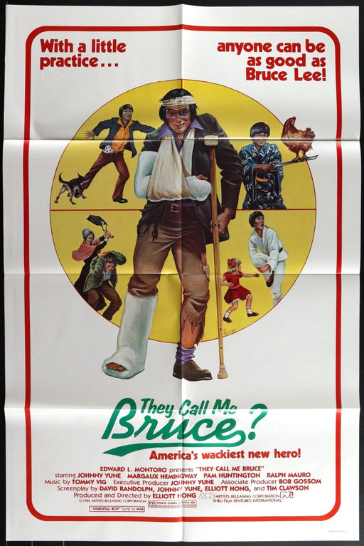 They Call Me Bruce (1982) Original Movie Poster Folded 27x41 EM8-427
