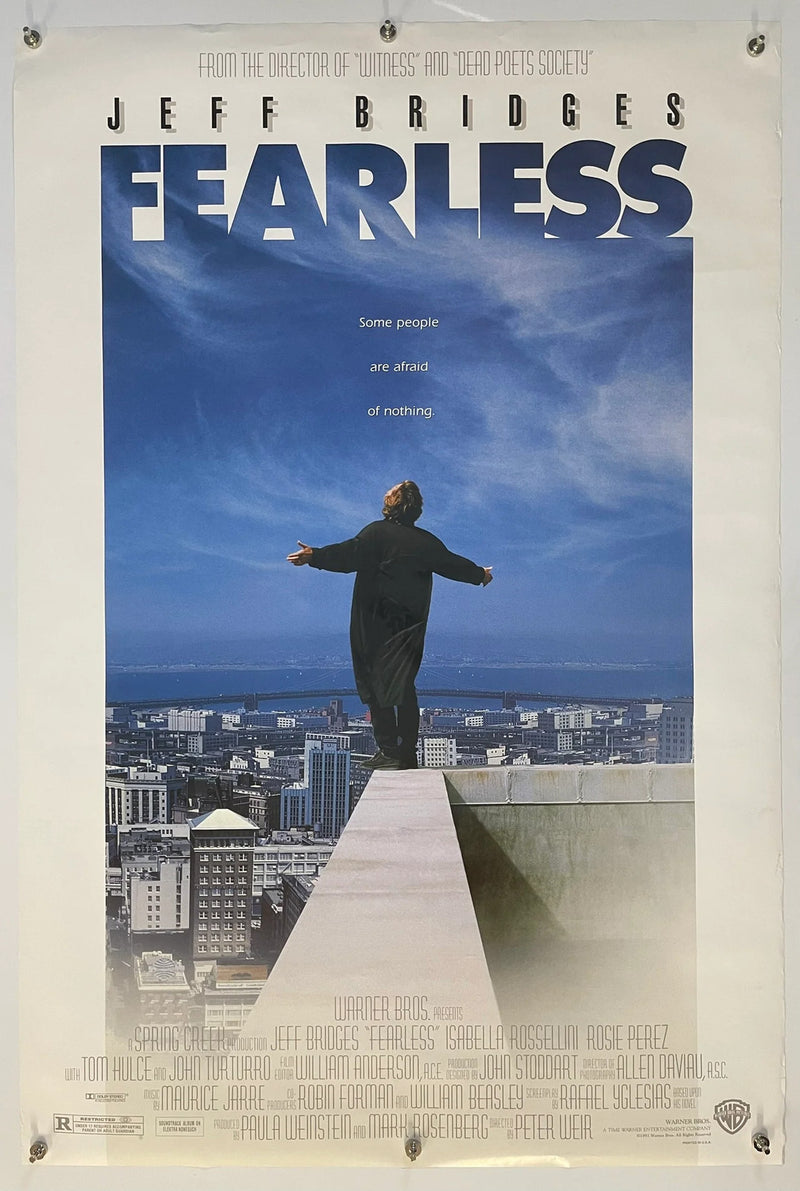 Fearless (1993) Original Movie Poster 27x41
