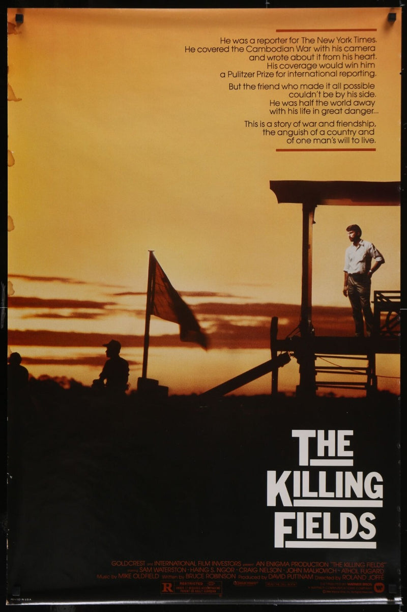 The Killing Fields (1984) Original Movie Poster Rolled 27x41