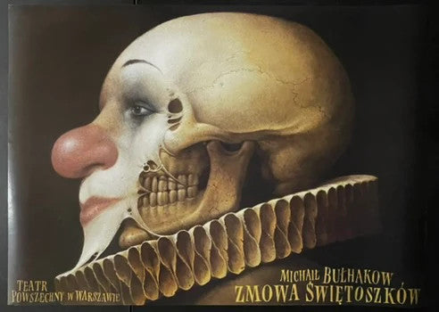 Zmowa Świętoszków (1995) Original Polish Theater Poster Rolled 26x38
