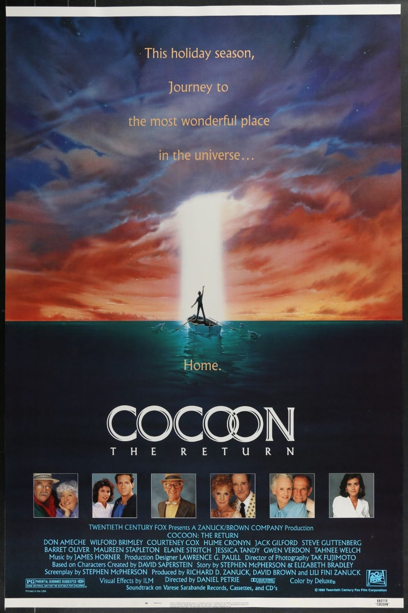 Cocoon: The Return (1988) Original Single-sided Movie Poster Rolled 27x40.5