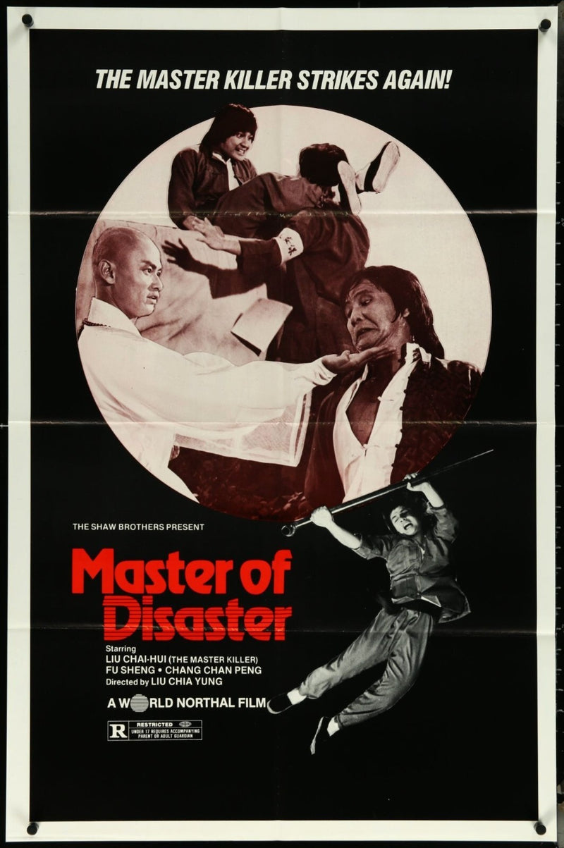 Master of Disaster (1981) Original Movie Poster Folded 27x41