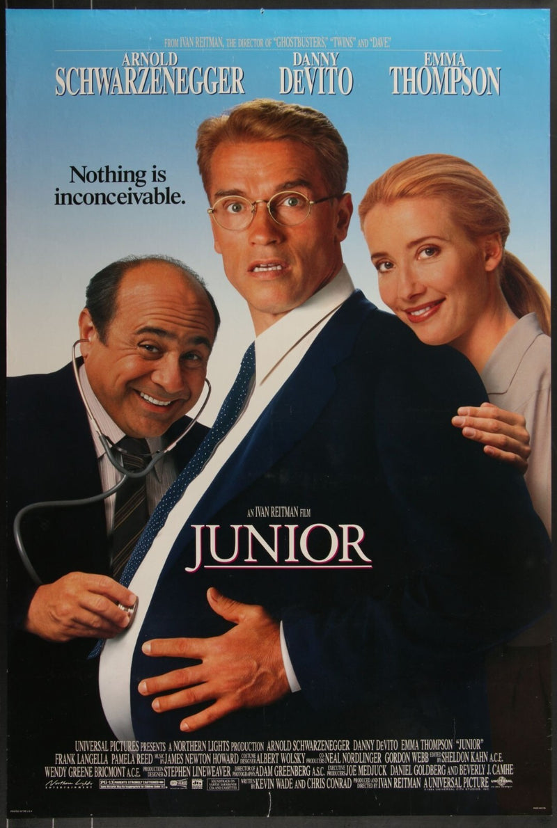 Junior (1994) Original Movie Poster Rolled 27x40