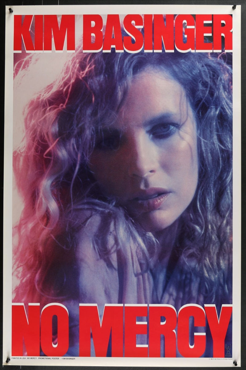No Mercy (1986) Original Single-sided Movie Poster Rolled 27x40
