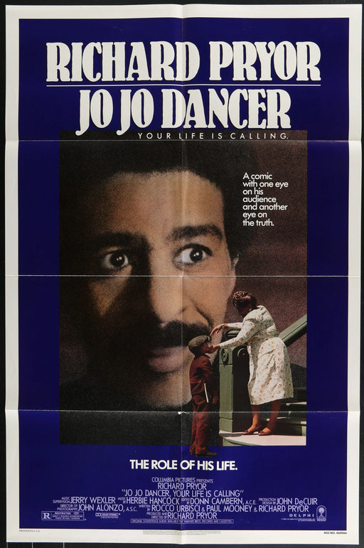 Jo Jo Dancer, Your Life Is Calling (1986) Original Movie Poster Folded 27x41