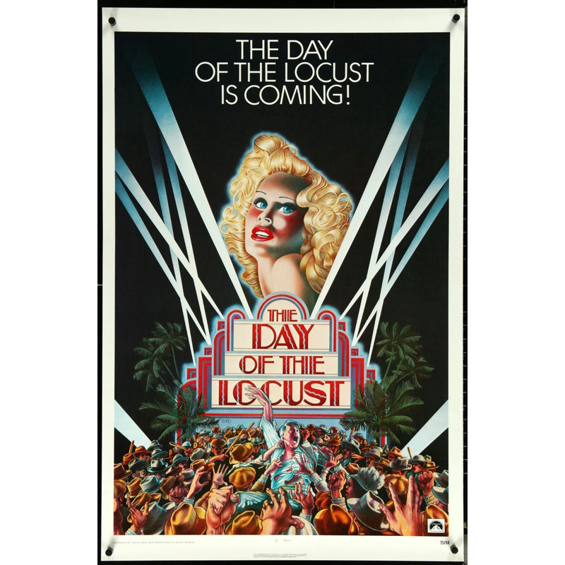 The Day of the Locust (1975) Original Advance Movie Poster 27x41 SS Rolled