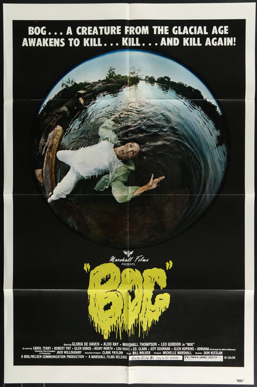 Bog (1979) Original Movie Poster Folded 27x41