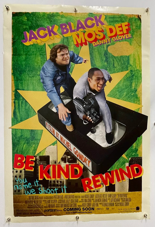 Be Kind Rewind (2008) Original Movie Poster Rolled 27x40