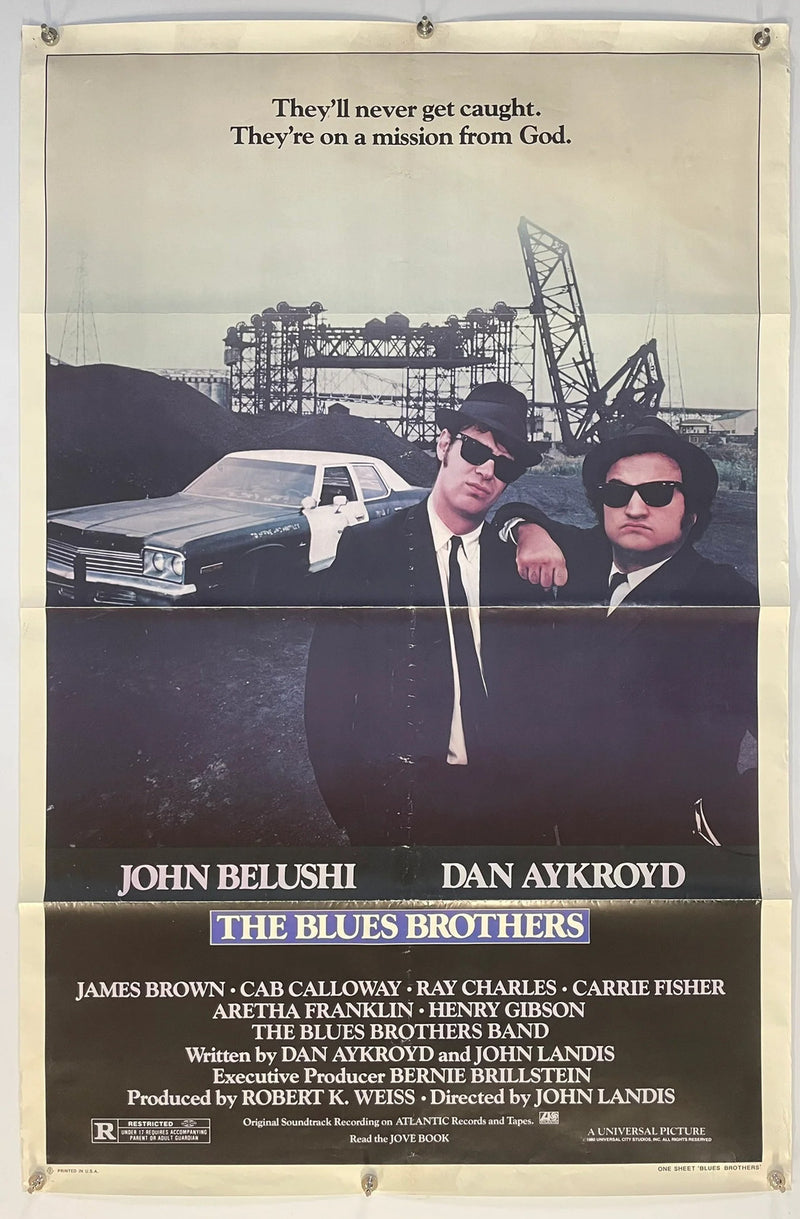 The Blues Brothers (1980) Original Movie Poster 27x40