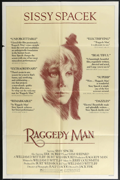 Raggedy Man (1981) Original Movie Poster Folded 27x41