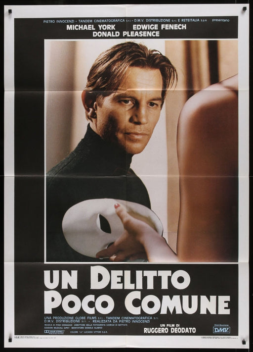 Phantom of Death (1987) Original Italian 1P Movie Poster Folded 39x55