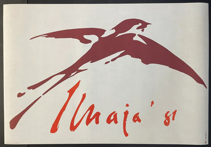 Ikar (1981) Original Polish Theater Poster 26x38