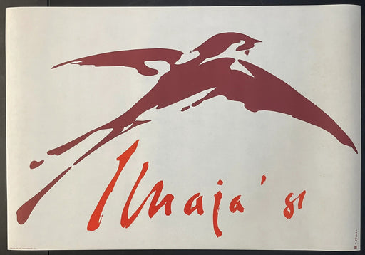 Ikar (1981) Original Polish Theater Poster 26x38
