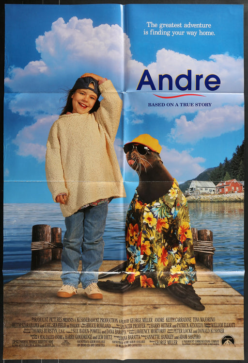 Andre (1994) Original Movie Poster Folded 27x40