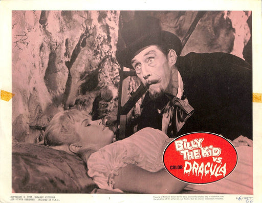 Billy the Kid vs. Dracula (1966) Lobby Card #3 11X14