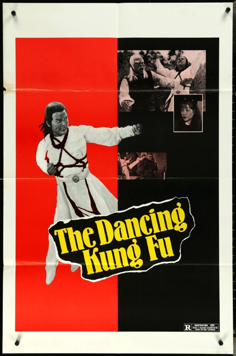 The Dancing Kung Fu (1979) Original Movie Poster Folded 27x41