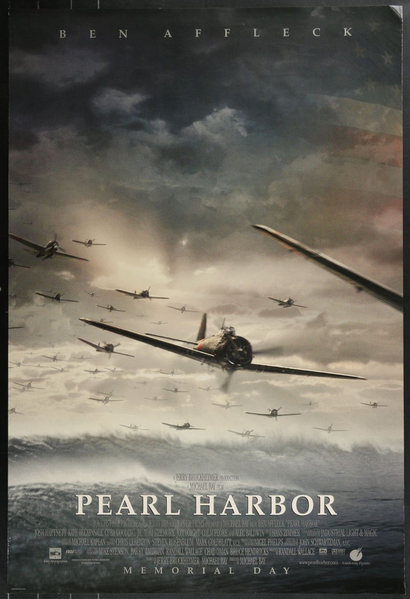 Pearl Harbor (2001) Original Double-sided Movie Poster Rolled 27x40