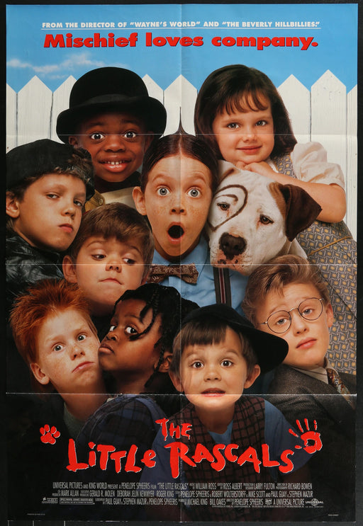The Little Rascals (1994) Original Movie Poster Folded 27x41