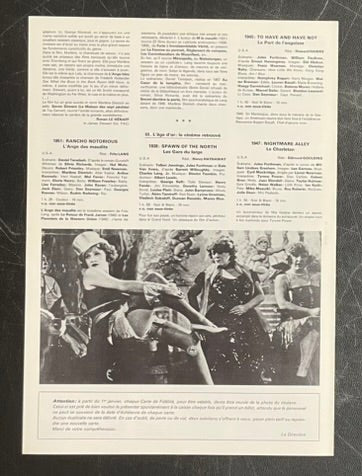 CAC Voltaire – Marlene Dietrich (1989) Original Poster 8.25x11.75