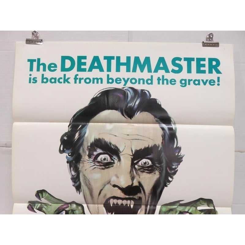 The Return of Count Yorga (1971) Orig. Movie Poster Folded 27x41 Robert Quarry