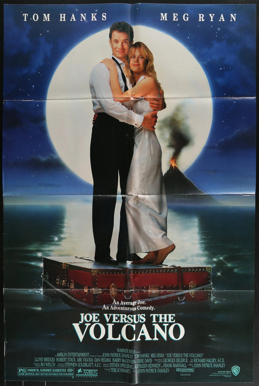 Joe Versus the Volcano (1990) Original Movie Poster Folded 27x40