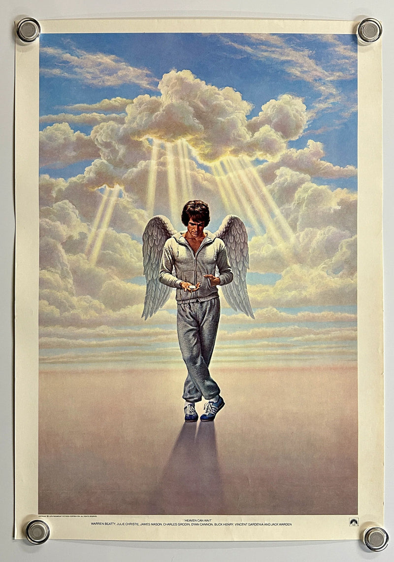 Heaven Can Wait (1978) Original Movie Poster Rolled 27x41