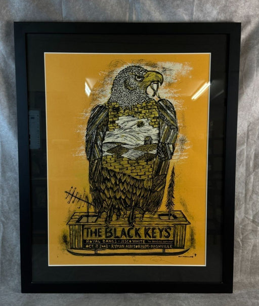 The Black Keys Nashville Orange 2008 Poster 24.75x30.75
