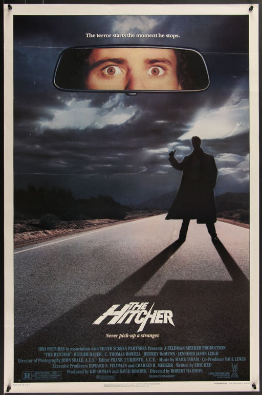 The Hitcher (1986) Original Movie Poster Rolled 27x41